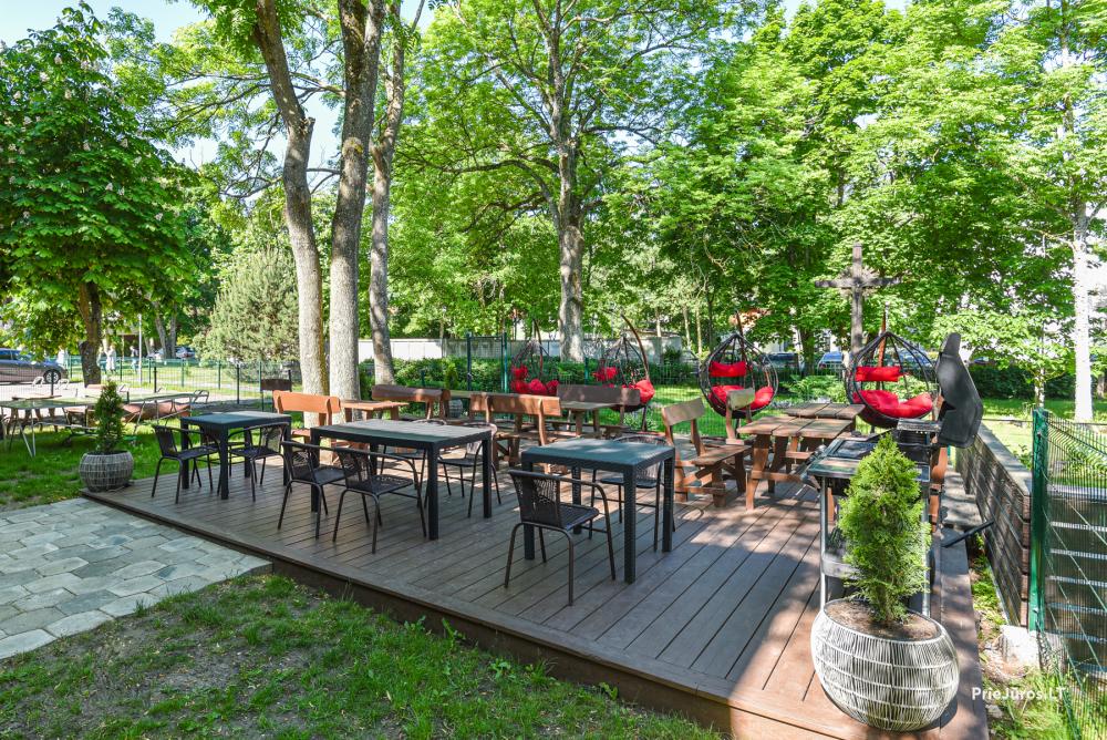 Rasthaus im Zentrum von Palanga Palanga 777, In der Nähe des Parks und des Meeres mit Annehmlichkeiten