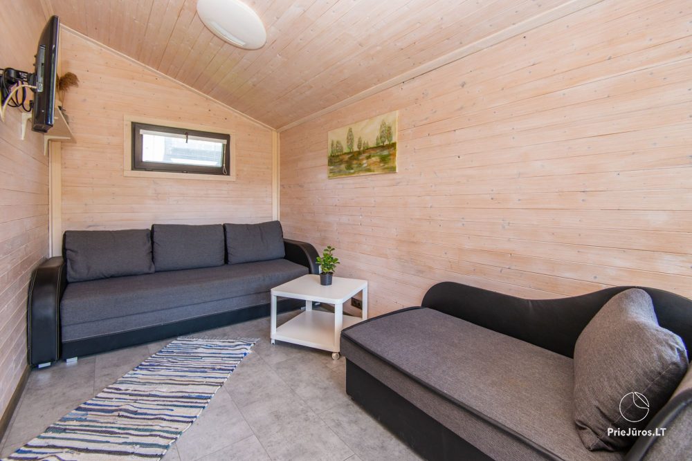 Neue Eine-Zwei-Zimmer-Holz kleine Häuser in Sventoji