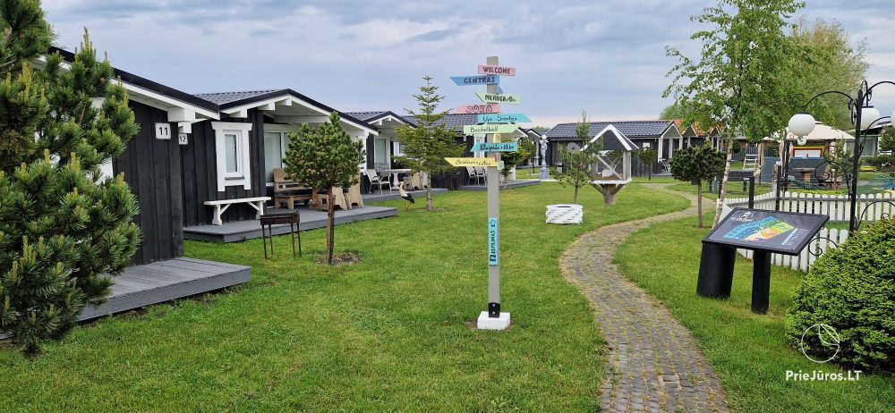 Neue Eine-Zwei-Zimmer-Holz kleine Häuser in Sventoji