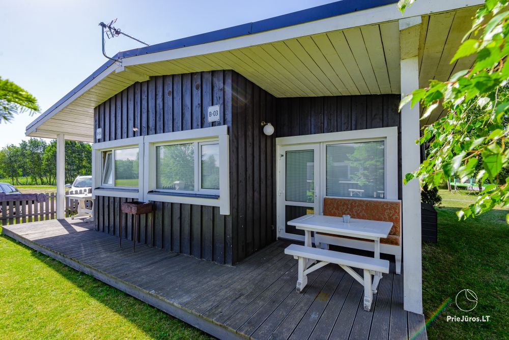 Neue Eine-Zwei-Zimmer-Holz kleine Häuser in Sventoji