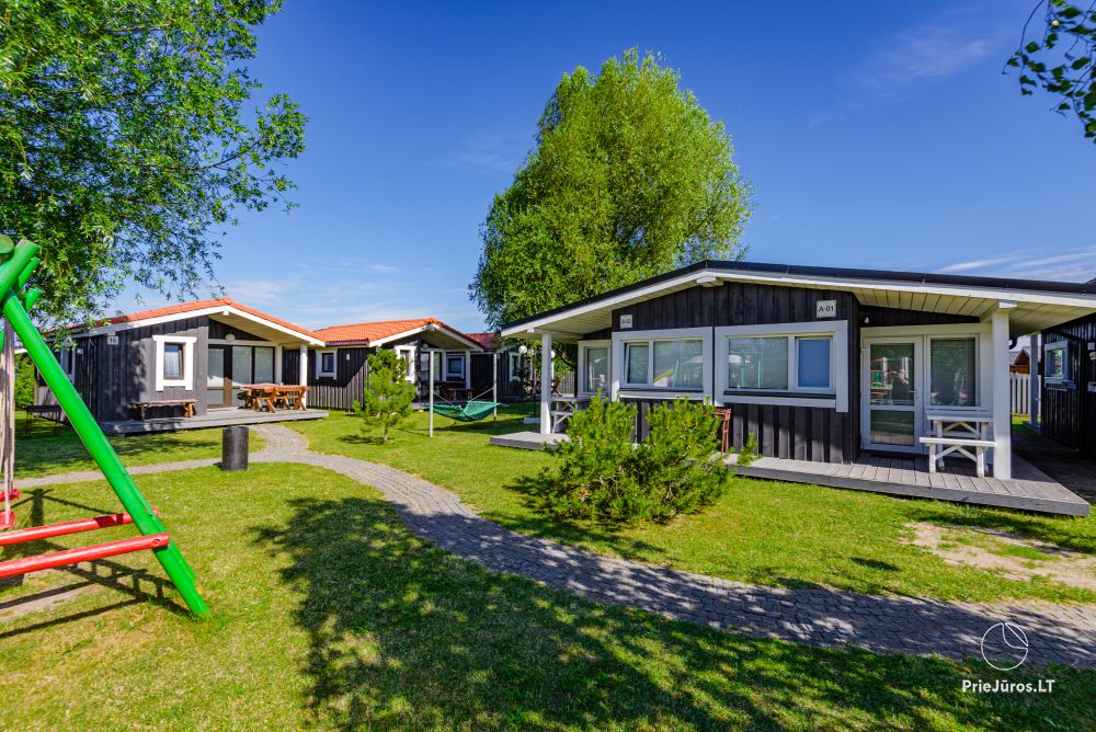 Neue Eine-Zwei-Zimmer-Holz kleine Häuser in Sventoji