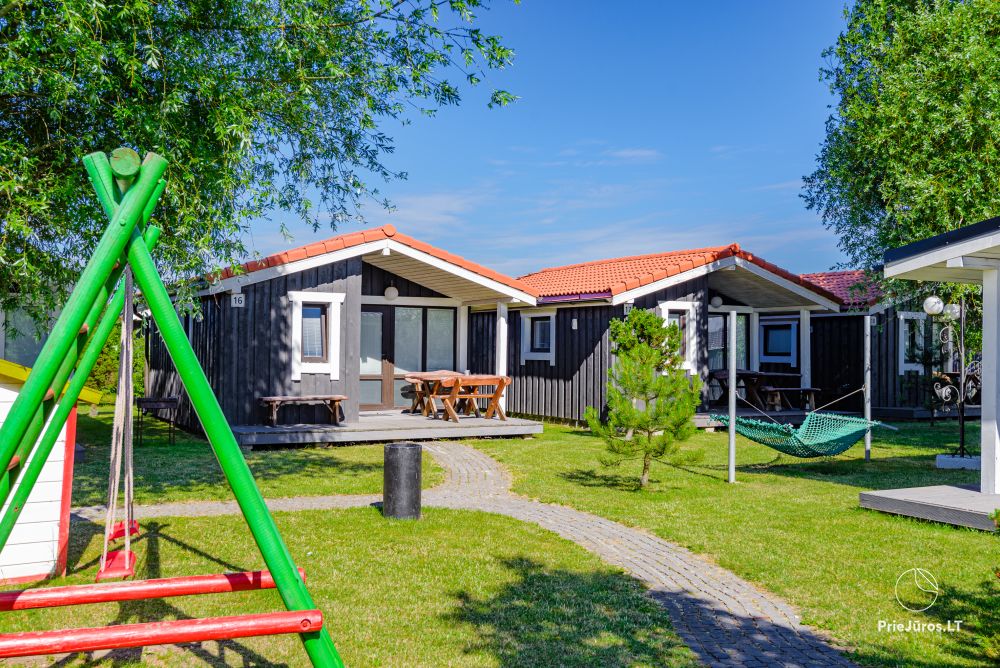 Neue Eine-Zwei-Zimmer-Holz kleine Häuser in Sventoji