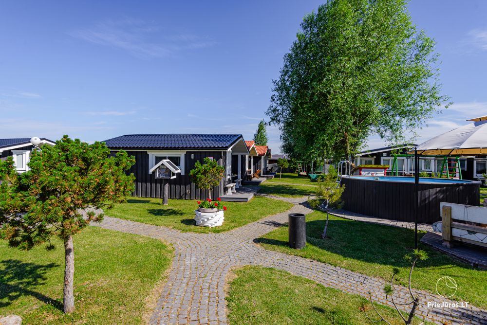 Neue Eine-Zwei-Zimmer-Holz kleine Häuser in Sventoji