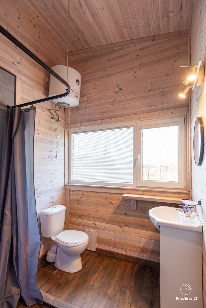 Neue Eine-Zwei-Zimmer-Holz kleine Häuser in Sventoji