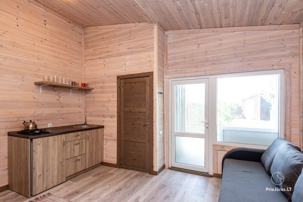 Neue Eine-Zwei-Zimmer-Holz kleine Häuser in Sventoji