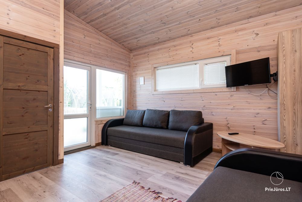 Neue Eine-Zwei-Zimmer-Holz kleine Häuser in Sventoji