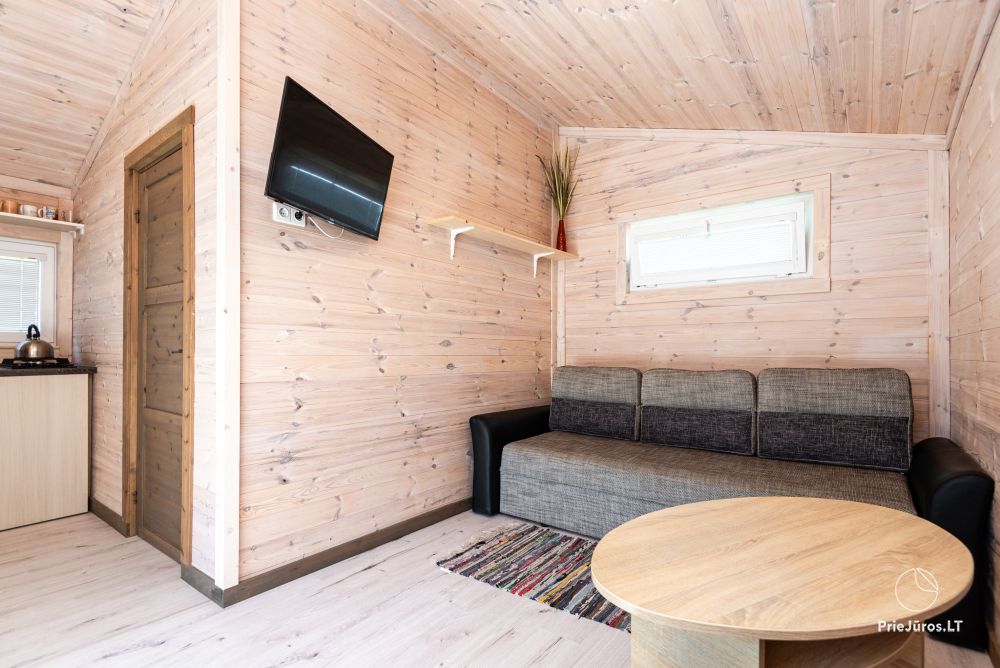 Neue Eine-Zwei-Zimmer-Holz kleine Häuser in Sventoji