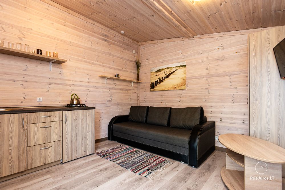 Neue Eine-Zwei-Zimmer-Holz kleine Häuser in Sventoji