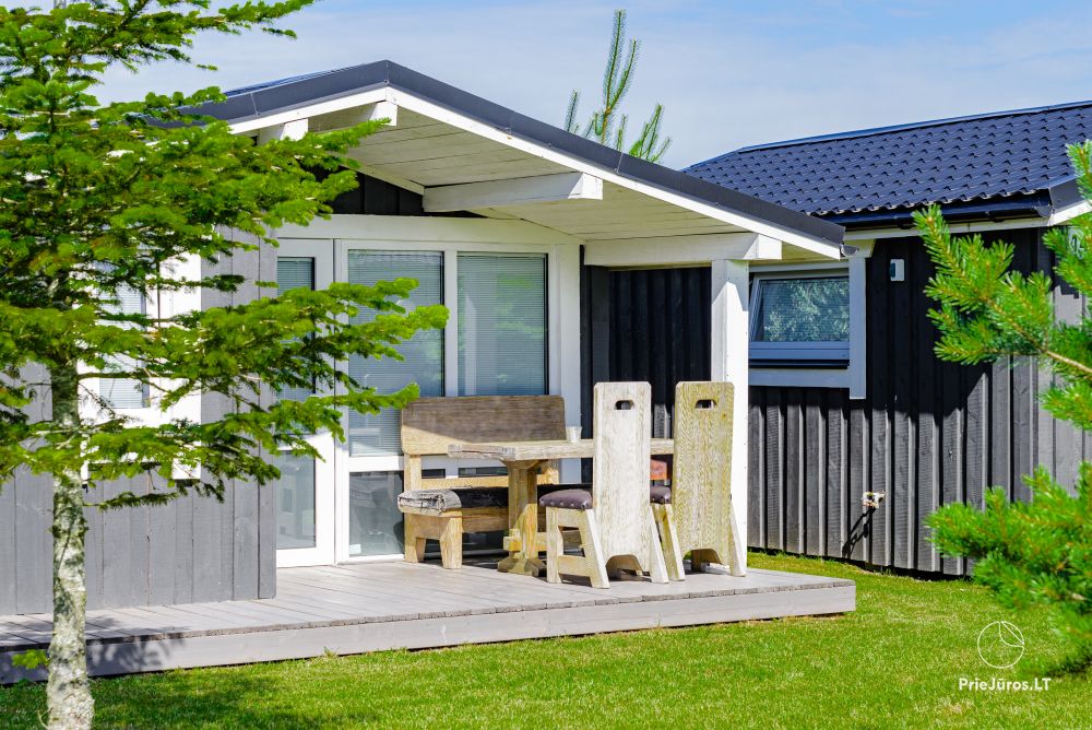 Neue Eine-Zwei-Zimmer-Holz kleine Häuser in Sventoji