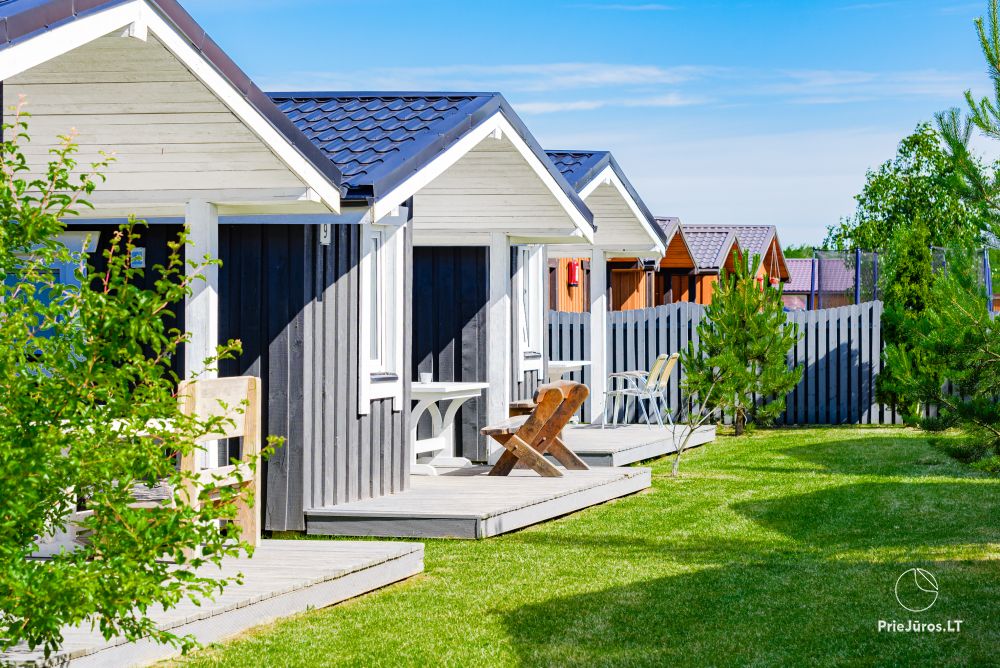 Neue Eine-Zwei-Zimmer-Holz kleine Häuser in Sventoji
