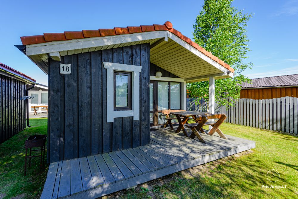 Neue Eine-Zwei-Zimmer-Holz kleine Häuser in Sventoji