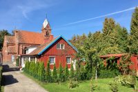 Urlaub in Juodkrante: alle Bequemlichkeiten, Parkplätze, Wi-Fi, Laube