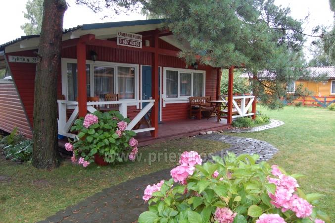 Zimmer zu vermieten in Sventoji in einer hölzernen Hütte