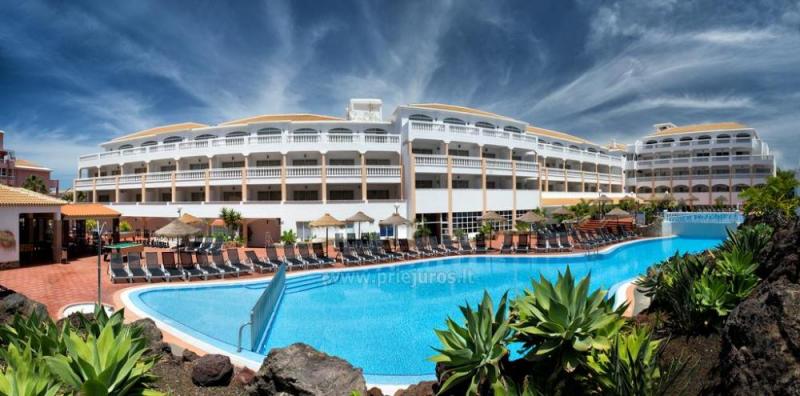 Der Apartment-Komplex Marola-Portosinsüdlich von Teneriffa