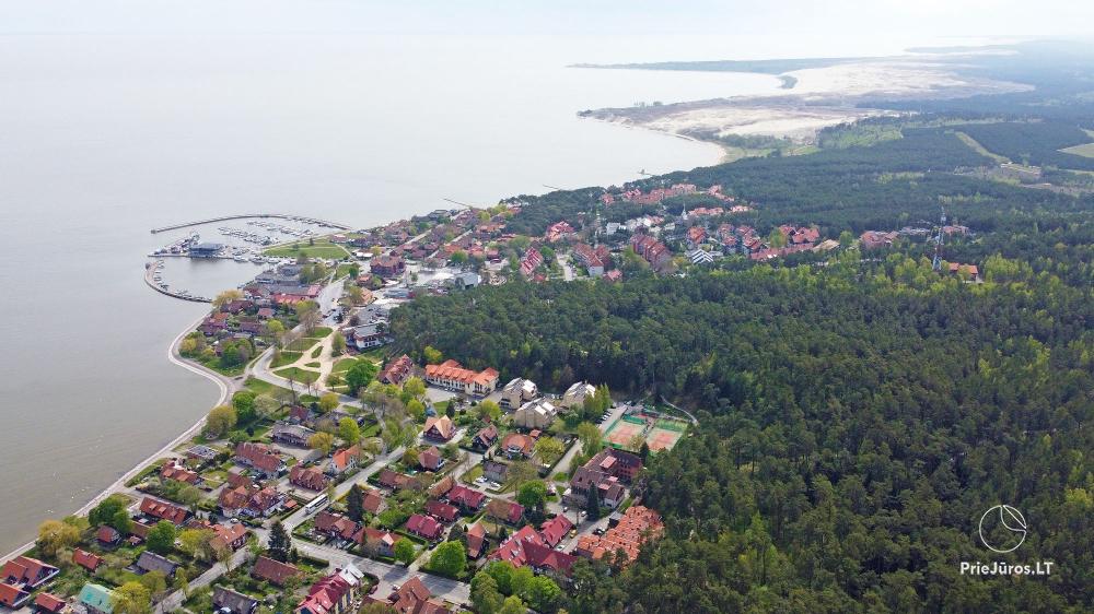 Neue geräumige Wohnung Nidos Vilnelė mit Terrasse und kostenlosem Parkplatz in Nida