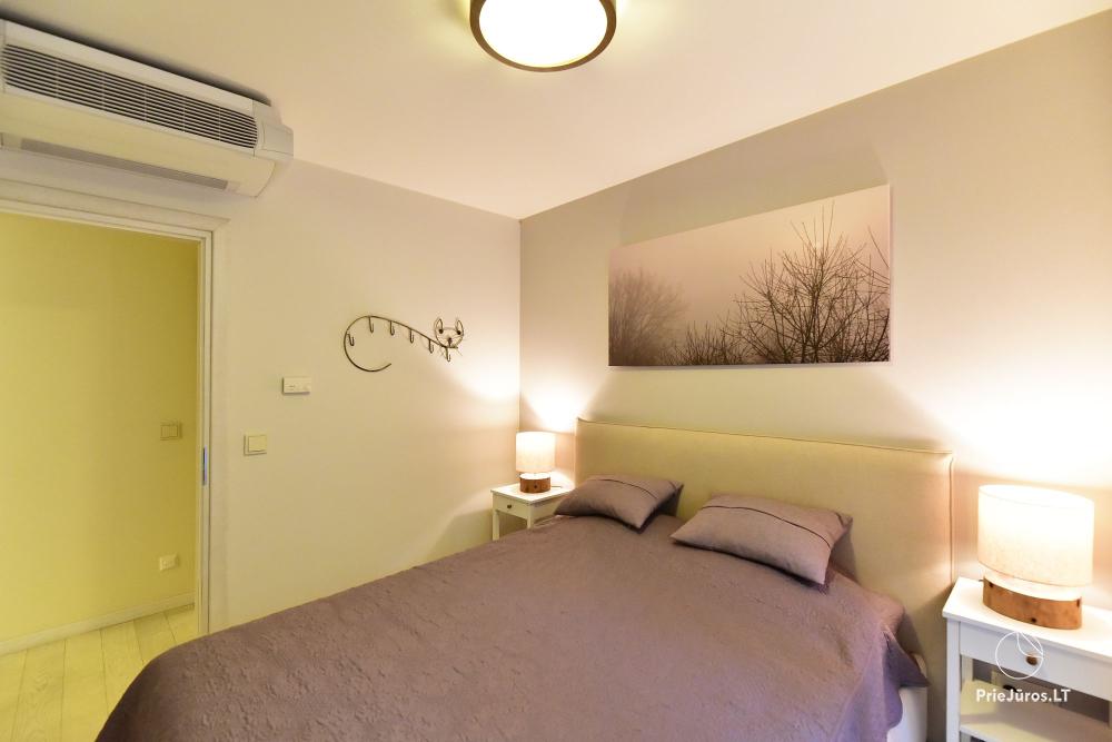 Neue geräumige Wohnung Nidos Vilnelė mit Terrasse und kostenlosem Parkplatz in Nida