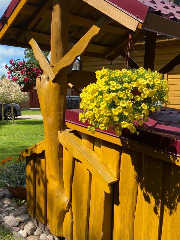 Holzhütte in Sventoji Urlaub ohne Make-up ...
