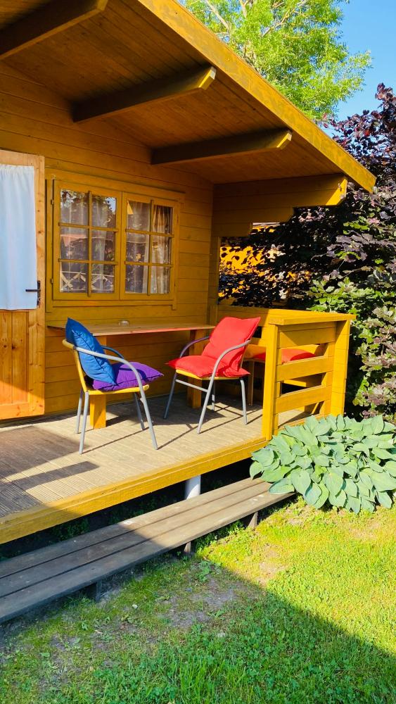 Holzhütte in Sventoji Urlaub ohne Make-up ...