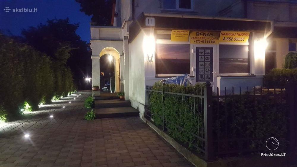 Zimmer zu vermieten in Palanga, in Birutes avenue. Nur 150 Meter zum Meer!