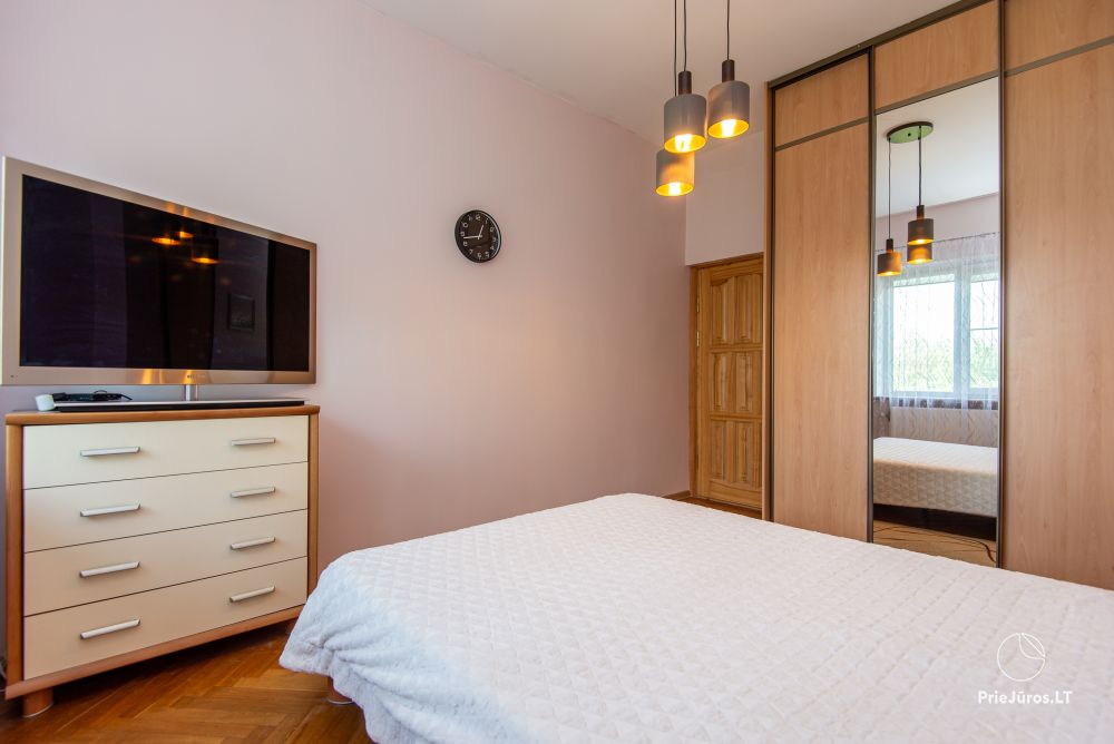Birutės Vila. Gästehaus in Palanga - Kunigiškiai, nahe dem Kiefernwald, 700m zum Meer.