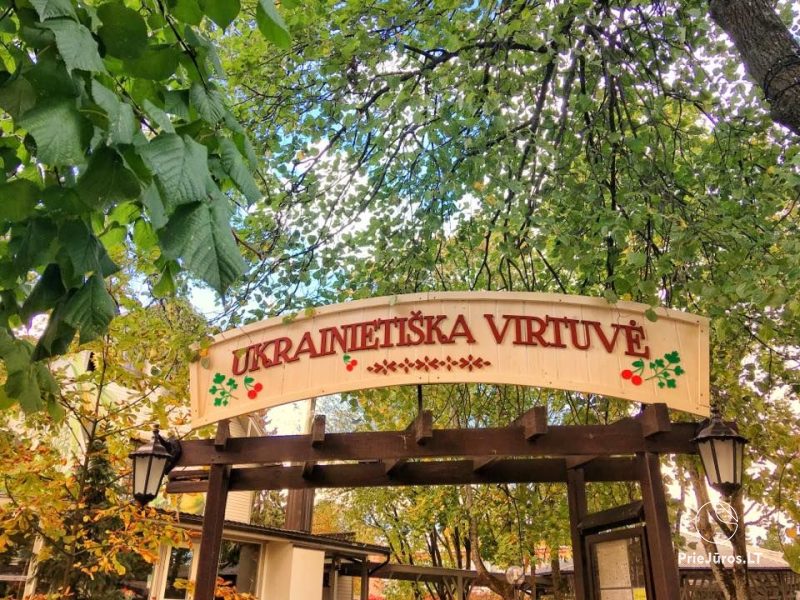 Coffee in Palanga Ukrainische Küche