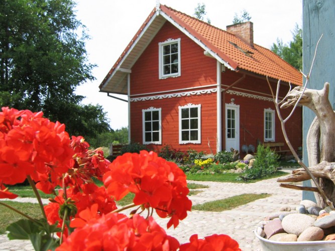 Baddehaus in palanga im Gasthaus Provincija - 1