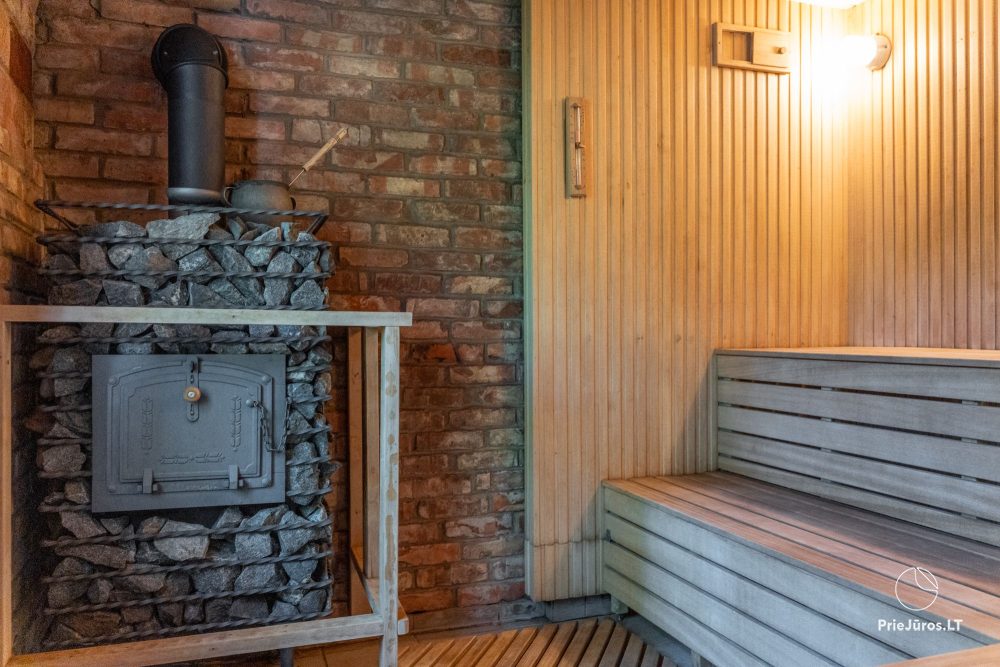 Baddehaus in Palanga im Gasthaus "Provincija"