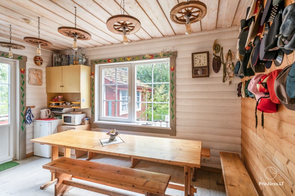 Baddehaus in Palanga im Gasthaus "Provincija"