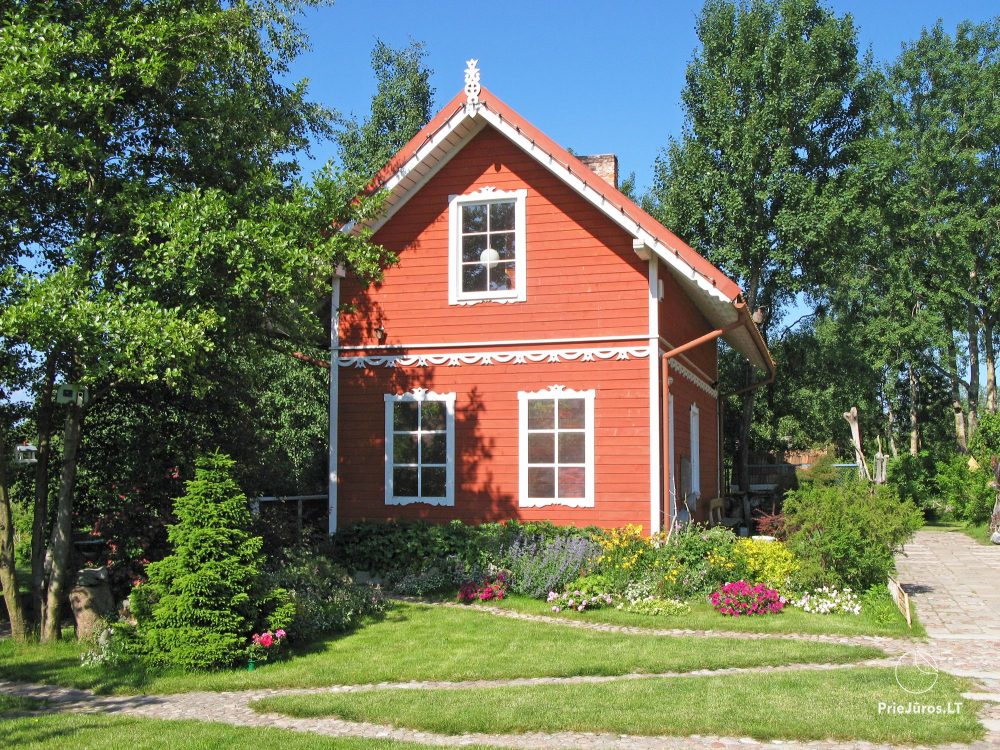 Baddehaus in Palanga im Gasthaus "Provincija"