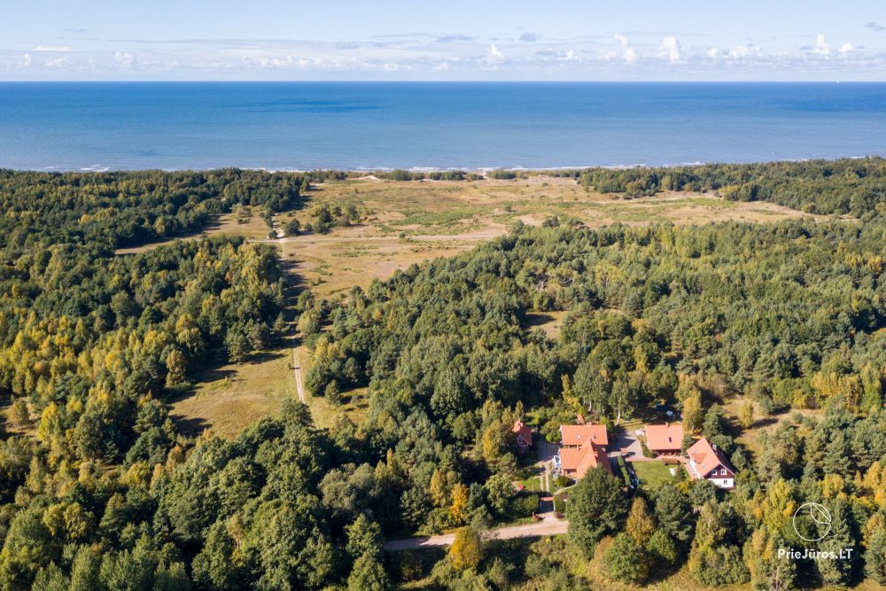 Baddehaus in Palanga im Gasthaus "Provincija"