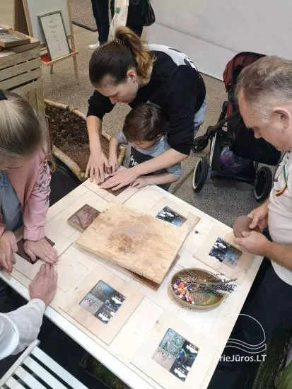 Bildungsprogramm auf dem Land Gehöft Ėvė