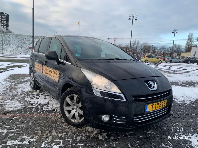 „Kapitono Taksi“ ist ein zuverlässiges Taxi auf der Kurischen Nehrung
