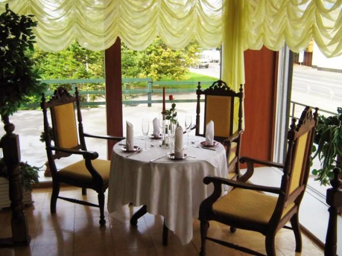 Restaurant, Konferenzraum im Hotel ASTRA im Altstadt von Klaipeda