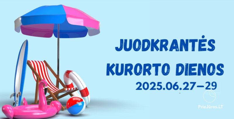 Jährliches Fest in Juodkrantė „Juodkrantės kurorto dienos“