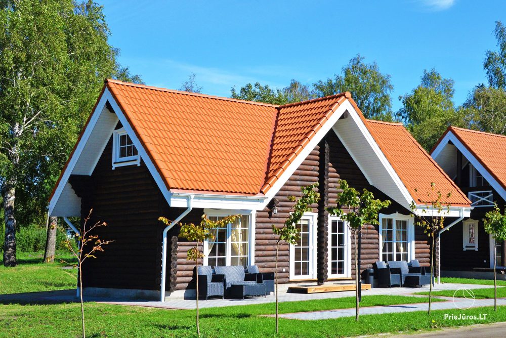 Vermietungsgeschäft zum Verkauf in Šventoji (Palanga): Apartmentkomplex und Ferienhäuser - 1