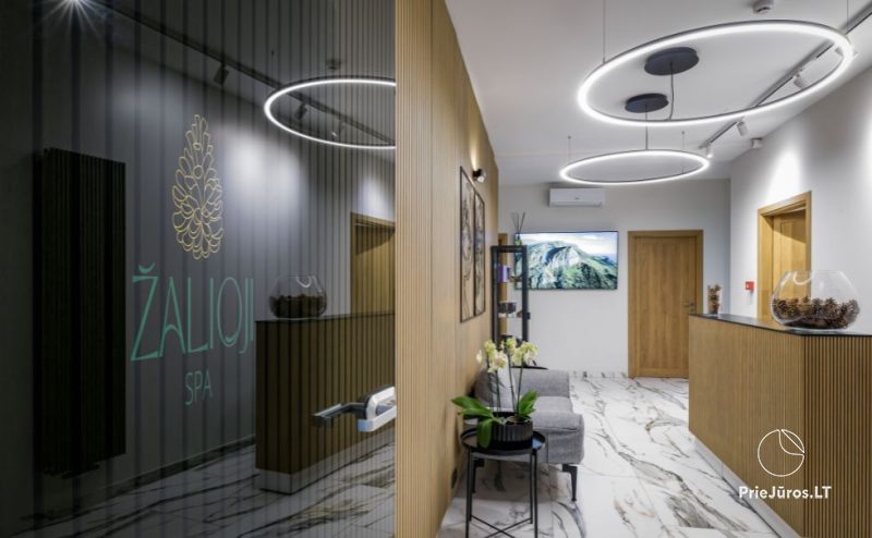 Schönheits- und Wellnessbereich in Palanga „Žalioji SPA“, im Hotel „Žilvinas Hotel Palanga“