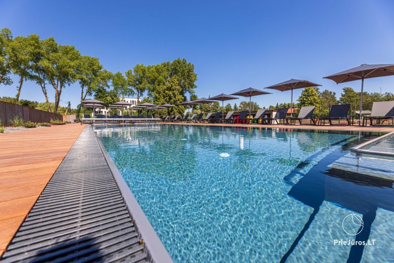 SPA-Zentrum im Hotel Auksines kopos – 50 M vom Meer entfernt