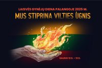 Tag der Verteidiger der Freiheit in Palanga 2025: „Das Feuer der Hoffnung stärkt uns“