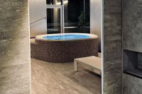 SPA-Bereich (Dampfbad, Sauna, Whirlpool) im Hotel „Grand Baltic DUNES“ in Palanga