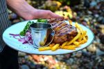 Restaurant Floros Simfonija in Sventoji, Topolių Straße 1