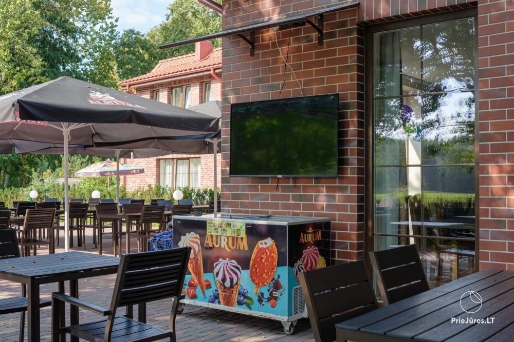 Familien-Restobar „La Siesta“ in Karklė, 69 m vom Meer entfernt! - 1