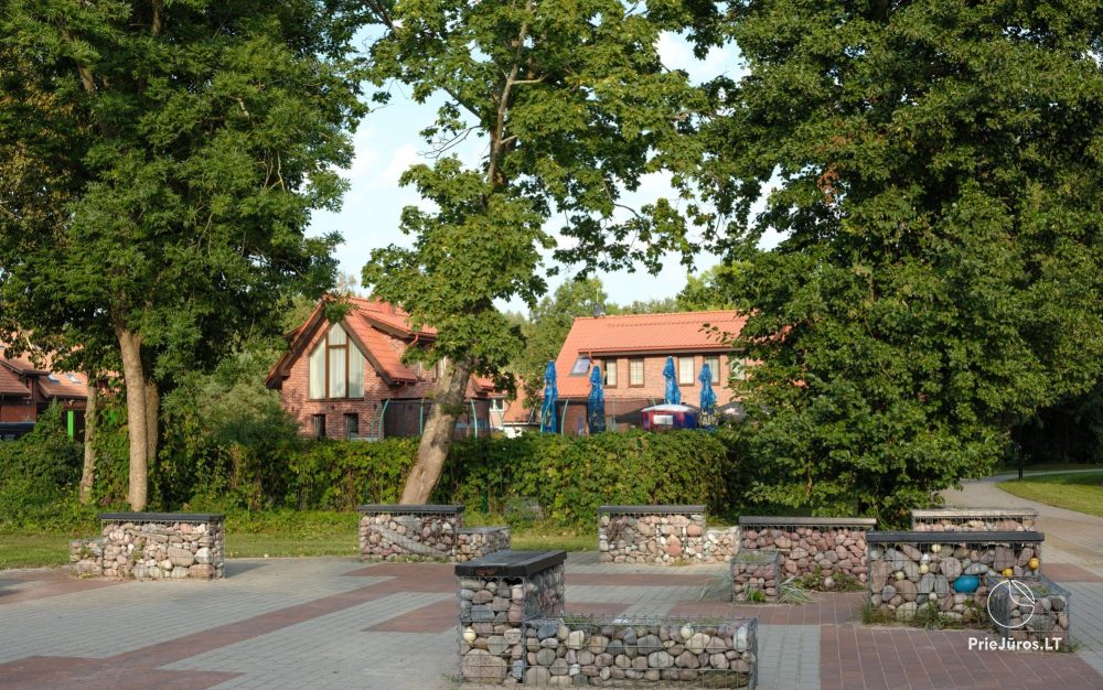 Familien-Restobar „La Siesta“ in Karklė, 69 m vom Meer entfernt!
