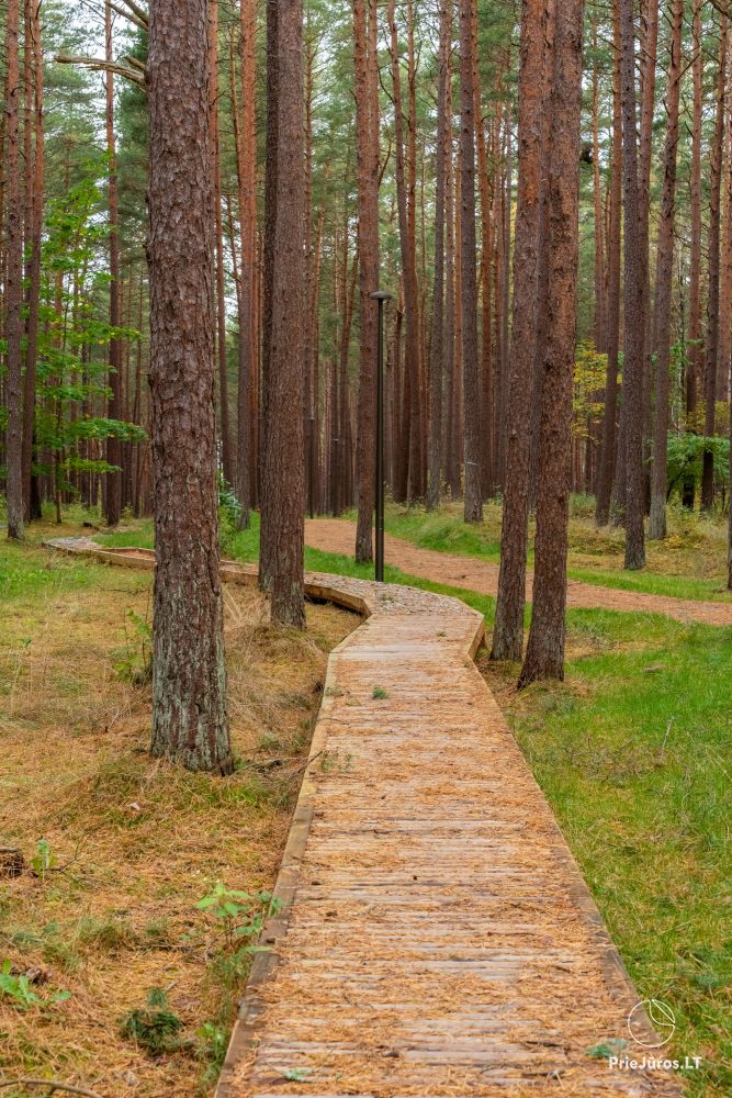 Lern- und Erkundungspfad „Melno takas“ in Palanga