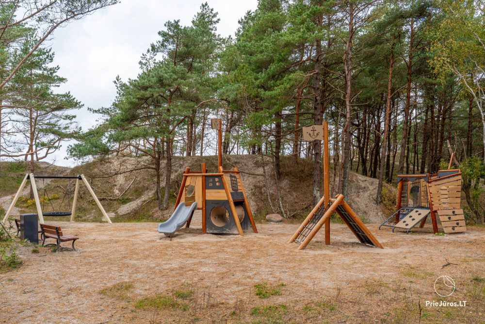 Lern- und Erkundungspfad „Melno takas“ in Palanga