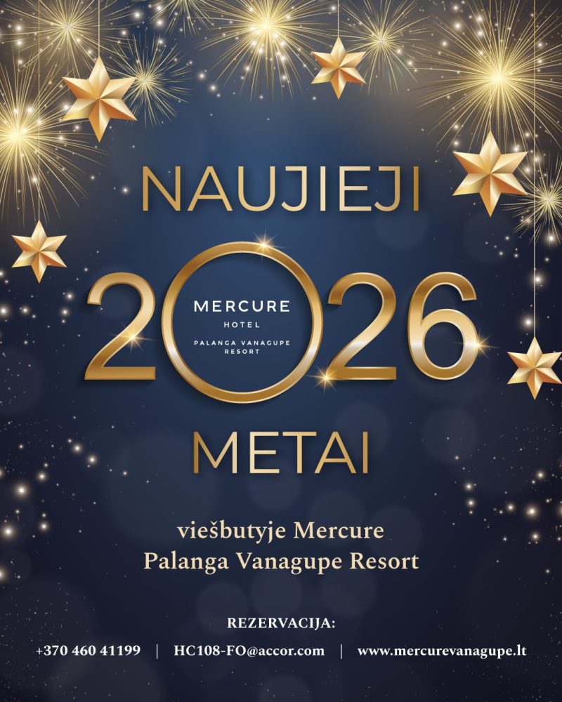 Neujahr 2026 im Hotel „Mercure Palanga Vanagupė Resort“ - 1