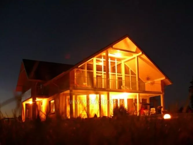 Villa für Weihnachten und Naujahr in Palanga: 25-Sitz Halle, Unterkunft, Badehaus