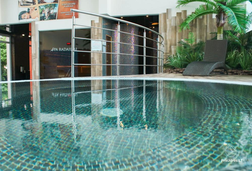 SPA in RADAILIU DVARAS: Pool- und Saunakomplex, Massagen, SPA-Rituale