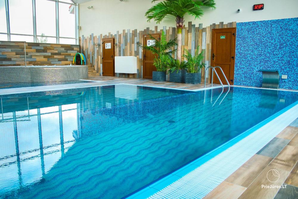 SPA in RADAILIU DVARAS: Pool- und Saunakomplex, Massagen, SPA-Rituale