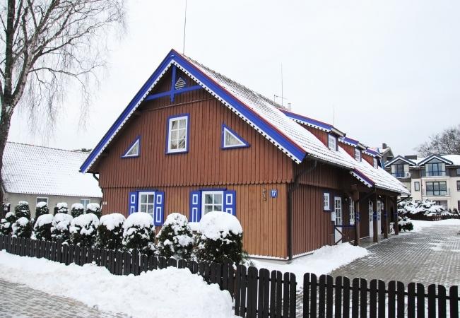 Apartments in Nida für 6-8 Gäste mit Sauna, eigenem Garten, in der Nähe des yachtclub