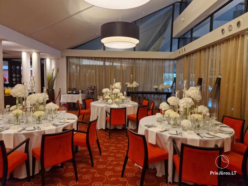 Restaurant in Palanga, im Hotel Vanagupe